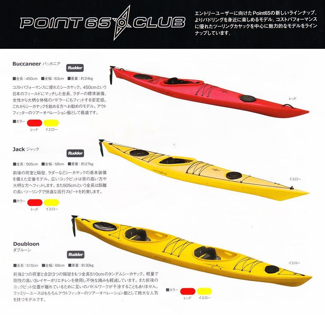 ツーリング レクリエーション カナディアンカヤック